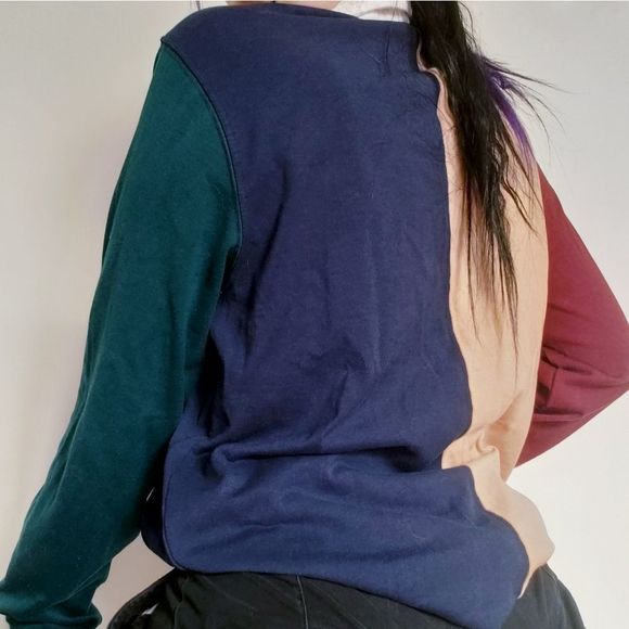 ✨2FOR15$✨Bluenotes Multicolor sweater - Picture 2 of 11